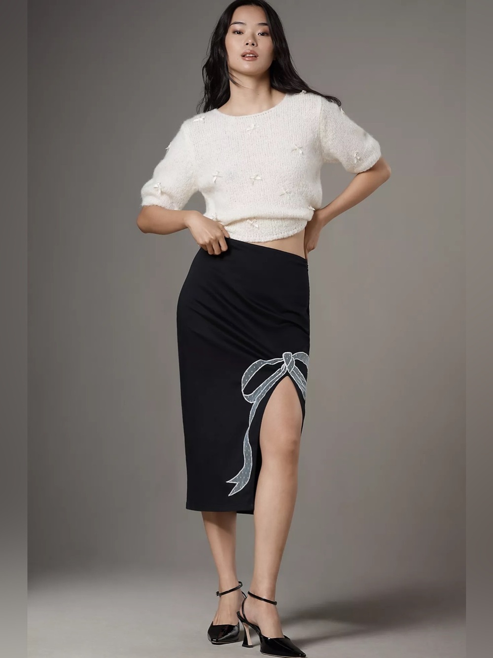 Anthropologie Maeve Midi Pencil Skirt